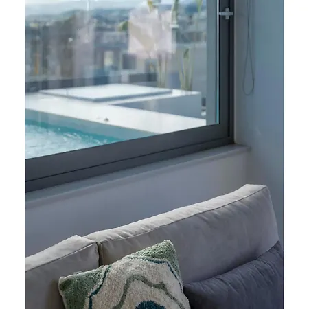Rooftop Penthouse With Private Pool In Chania Üdülőpark Hriszí Aktí Haniá
