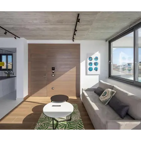 Rooftop Penthouse With Private Pool In Chania